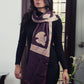 Ref 2058: Embroidered Pashmina Stole
